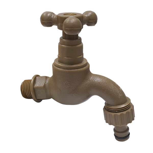 BIB TAP PLASTIC 15mmx22mm BIB TAP PLASTIC 15mmx22mm