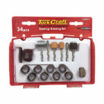 ROTARY TOOL ACC KIT 34P SAND/GRI ROTARY TOOL ACC KIT 34P SAND/GRI