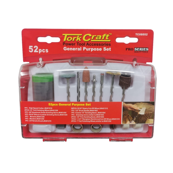 T/craft rot acc kit 52p gen purp T/craft rot acc kit 52p gen purp