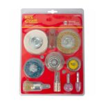 T/CRAFT WIRE BRUSH SET 10PCE T/CRAFT WIRE BRUSH SET 10PCE