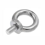 EYE BOLT S/STL GR316 M8 SHORT THREAD