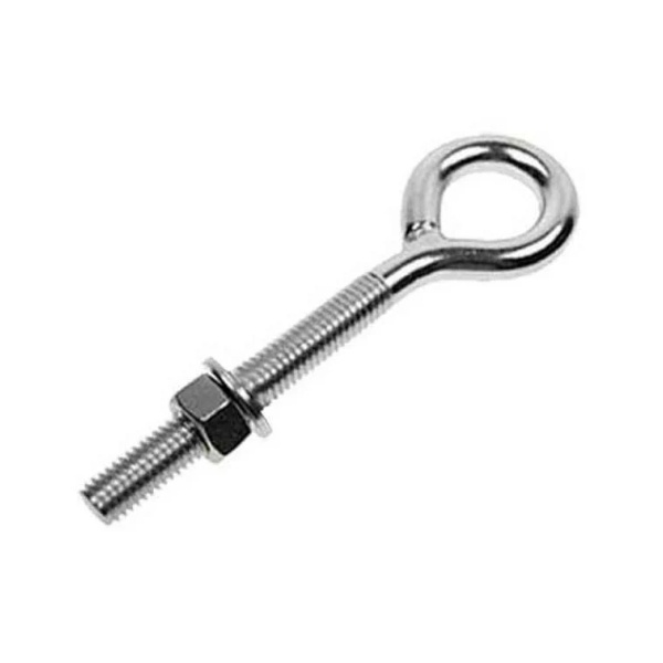 EYE BOLT S/STL GR316 6X100 LONG THREAD EYE BOLT S/STL GR316 6X100 LONG THREAD