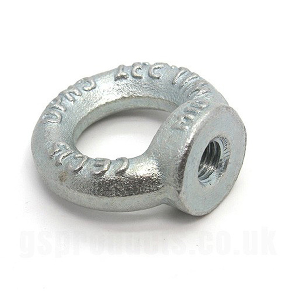 EYE NUTS COM STEEL M6 E/G EYE NUTS COM STEEL M6 E/G