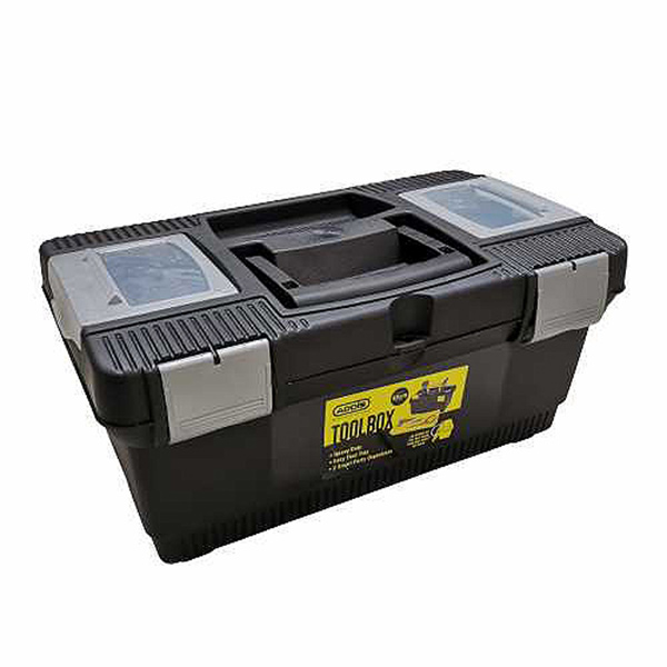 TOOLBOX PLASTIC BLACK 40CM ADDIS TOOLBOX PLASTIC BLACK 40CM ADDIS