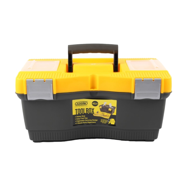 TOOLBOX PLASTIC BLACK 48CM ADDIS TOOLBOX PLASTIC BLACK 48CM ADDIS