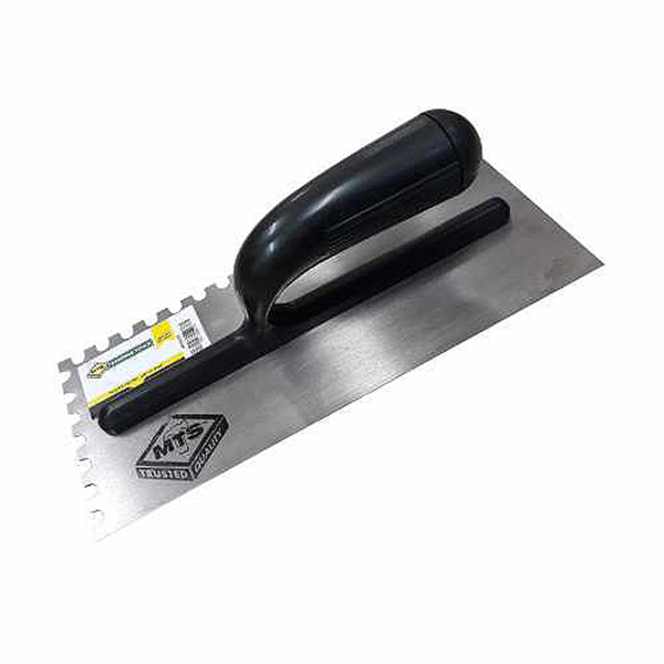 TROWEL NOTCHED PLASTIC HANDLE TROWEL NOTCHED PLASTIC HANDLE