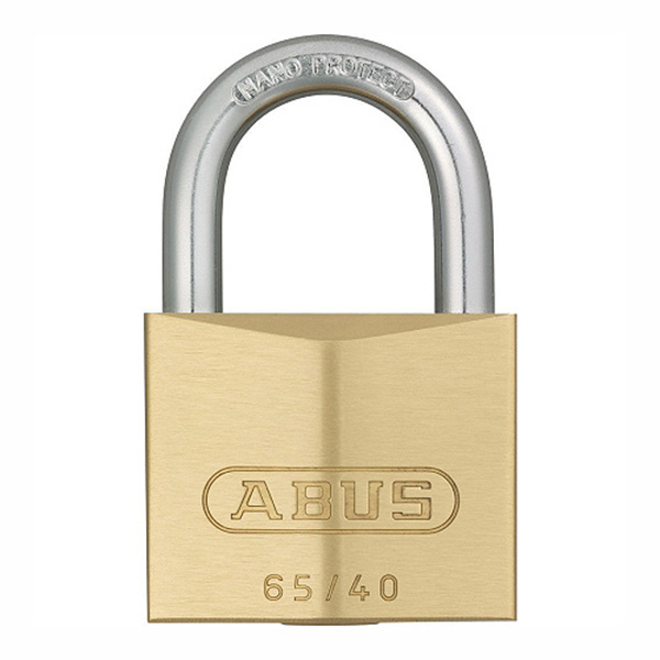 ABUS PADLOCK BRASS 40MM ABUS PADLOCK BRASS 40MM
