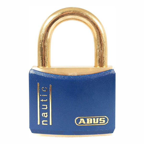 ABUS PADLOCK 40MM BR W/PRF BLU ABUS PADLOCK 40MM BR W/PRF BLU