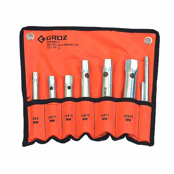 SPANNER SET TUBE 06PC GROZ SPANNER SET TUBE 06PC GROZ
