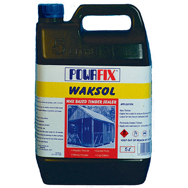 WAKSOL TIMBER SEAL 5LT POWAFIX WAKSOL TIMBER SEAL 5LT POWAFIX
