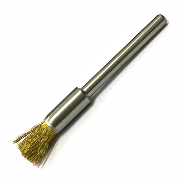 WIRE BRUSH BRASS PORT 5MM MINI WIRE BRUSH BRASS PORT 5MM MINI