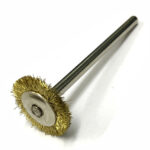 WIRE BRUSH BRASS FLT 16MM MINI WIRE BRUSH BRASS FLT 16MM MINI