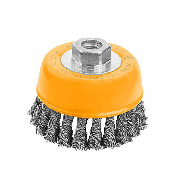 W/CUP BRUSH KNOTTED 75X14 TOLSEN W/CUP BRUSH KNOTTED 75X14 TOLSEN