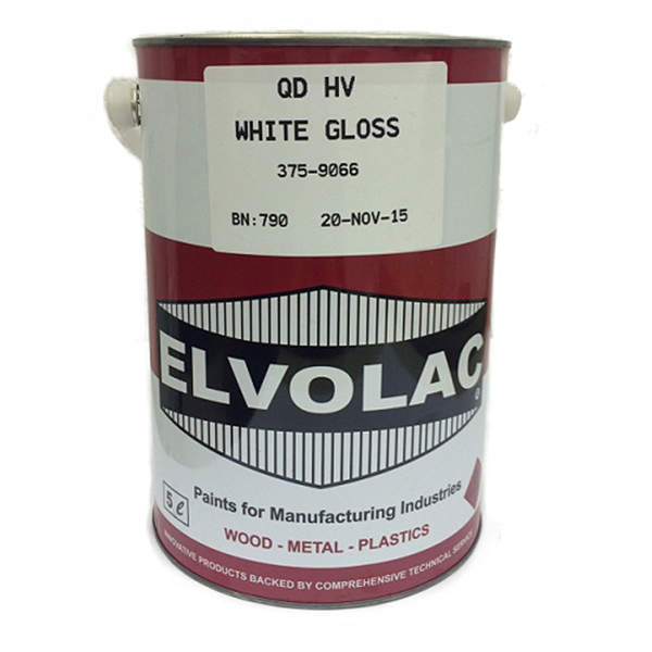 QD ENAMEL WHITE 5L ELVOLAC QD ENAMEL WHITE 5L ELVOLAC