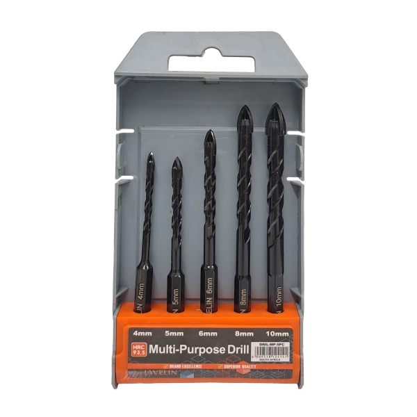 DRILL SET M/P C/H 05PC JAV DRILL SET M/P C/H 05PC JAV