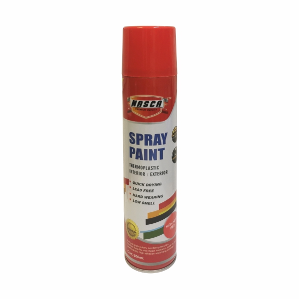 S/PAINT HIGH HEAT RED 300ML NASCA S/PAINT HIGH HEAT RED 300ML NASCA