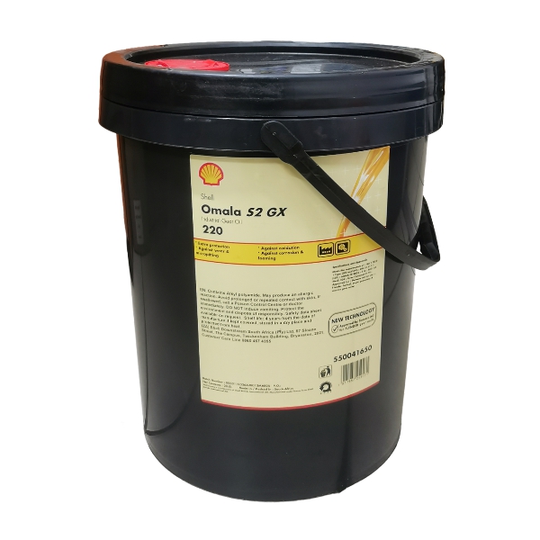 GEAR OIL S2 GX220 20L OMALA SHELL GEAR OIL S2 GX220 20L OMALA SHELL