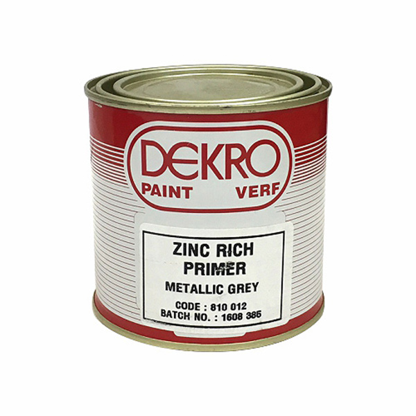 PRIMER ZINC RICH 500ML DEKRO PRIMER ZINC RICH 500ML DEKRO