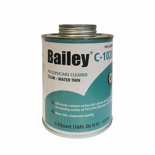 PVC WELD/CEM CLEANER 473ML BAILEY PVC WELD/CEM CLEANER 473ML BAILEY