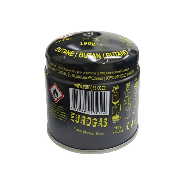 BUTANE GAS CANISTER 190G BUTANE GAS CANISTER 190G