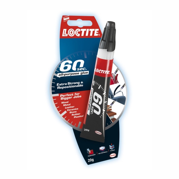 SUPER GLUE 20G 60 SECOND LOCTITE SUPER GLUE 20G 60 SECOND LOCTITE