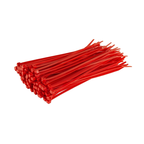 H/MANN C/TIES 198X4.7 100P RED H/MANN C/TIES 198X4.7 100P RED
