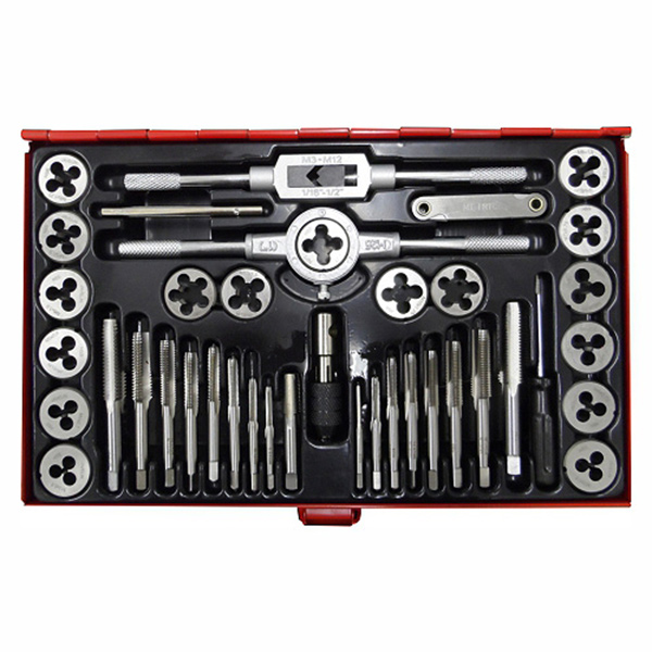 TAP & DIE SET 40P HSS RED BOX JAVELIN TAP & DIE SET 40P HSS RED BOX JAVELIN